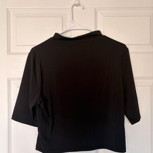 H&M Black Short Sleeve Relaxed Tee